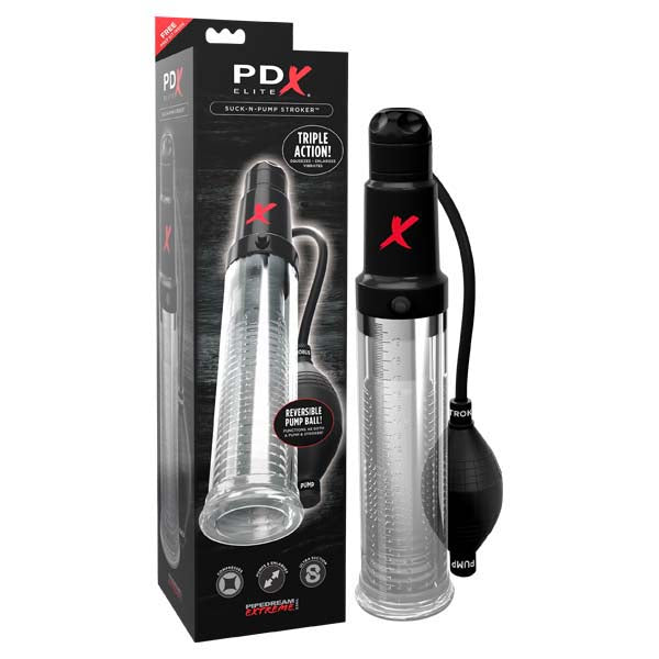 Pipedream Extreme Toyz Elite Suck-N-Pump Stroker