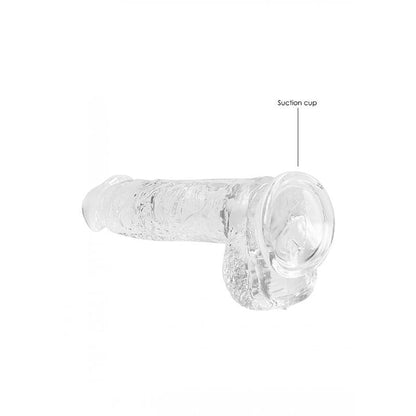 RealRock 6'' Realistic Dildo With Balls