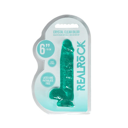 RealRock 6'' Realistic Dildo With Balls