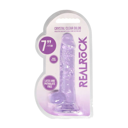 RealRock 7'' Realistic Dildo With Balls