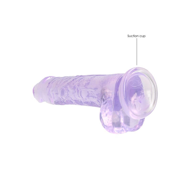 RealRock 8'' Realistic Dildo With Balls