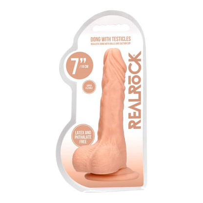 REALROCK 7'' Realistic Dildo With Balls