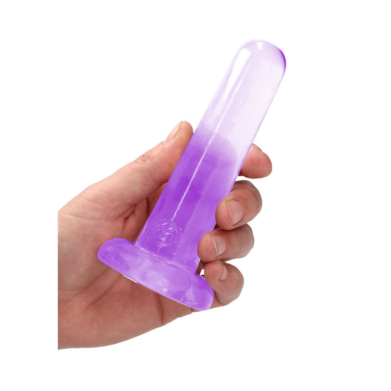 REALROCK Non Realistic Dildo With Suction Cup - 13.5 cm