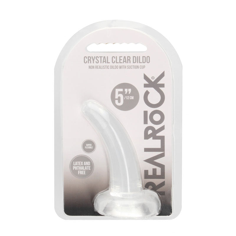 REALROCK Non Realistic Dildo With Suction Cup - 11.5 cm