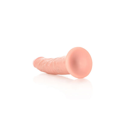 REALROCK Realistic Slim Dildo without Balls - 15.5 cm