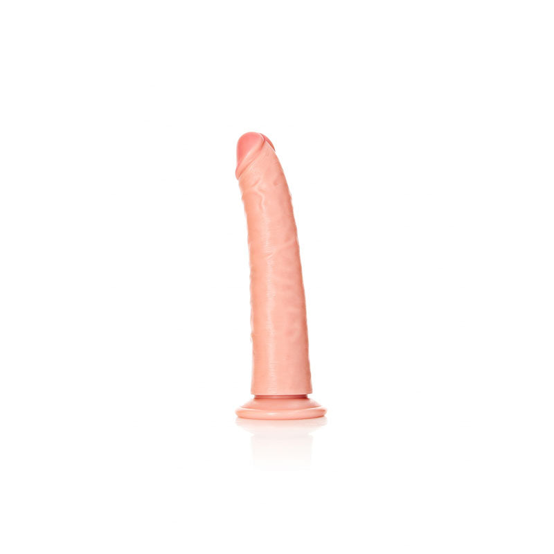 REALROCK Realistic Slim Dildo with Suction Cup - 18cm