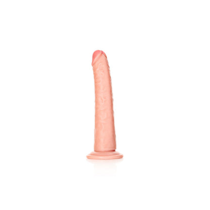 REALROCK Realistic Slim Dildo with Suction Cup - 20.5cm