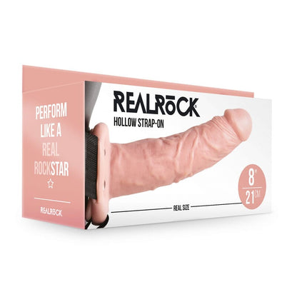 REALROCK Hollow Strap-on - 20.5 cm