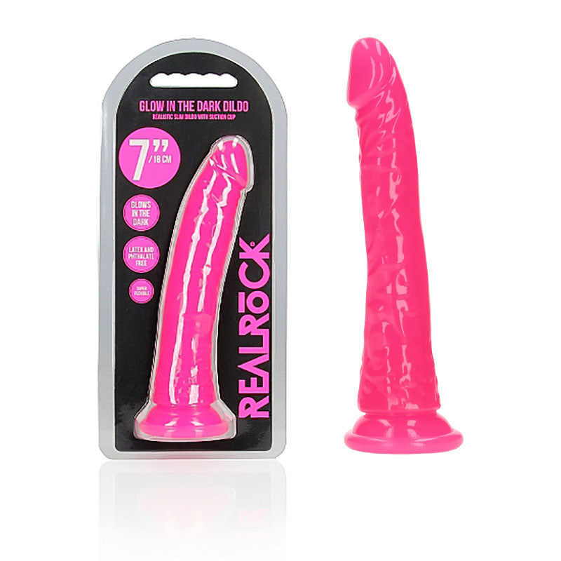 REALROCK 18 cm Slim Glow in the Dark Neon -