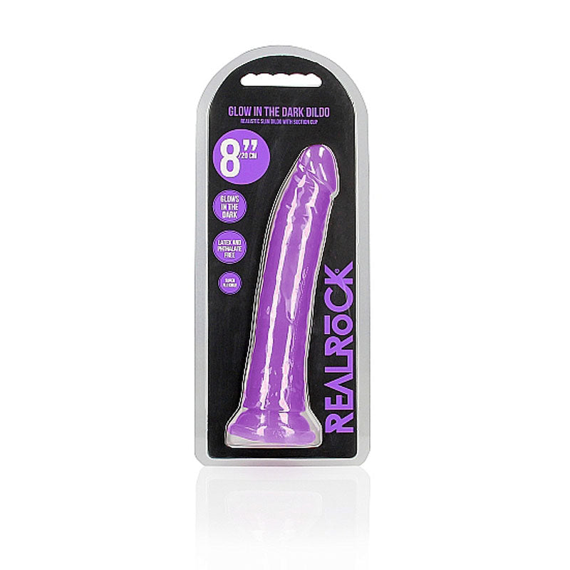 REALROCK 20 cm Slim Glow in the Dark Neon -