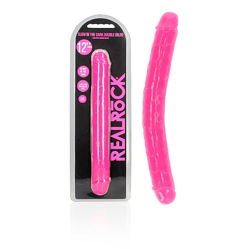 REALROCK 30 cm Double Dong Glow -