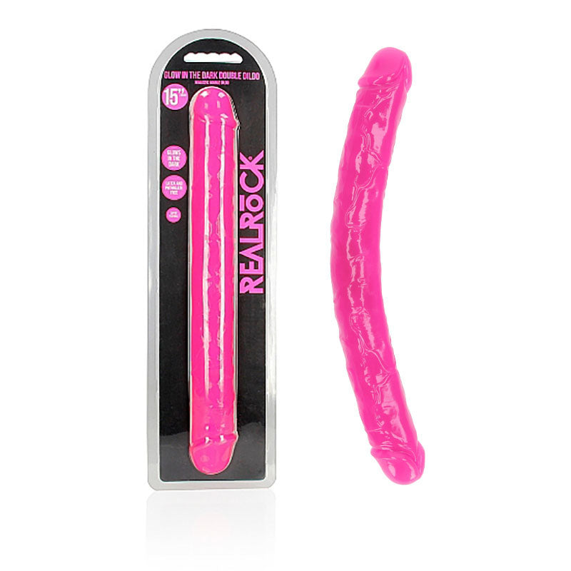 REALROCK 38 cm Double Dong Glow -