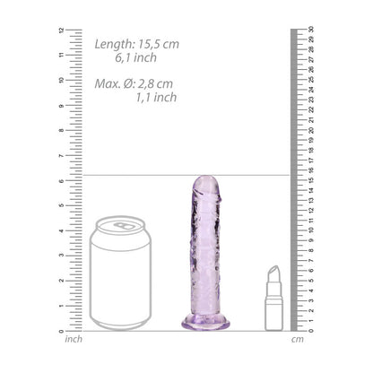 REALROCK 15.5 cm Straight Dildo -