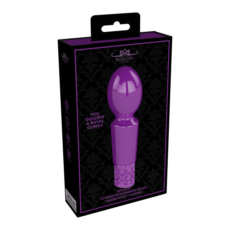 ROYAL GEMS Brilliant - Silicone Rechargeable Bullet