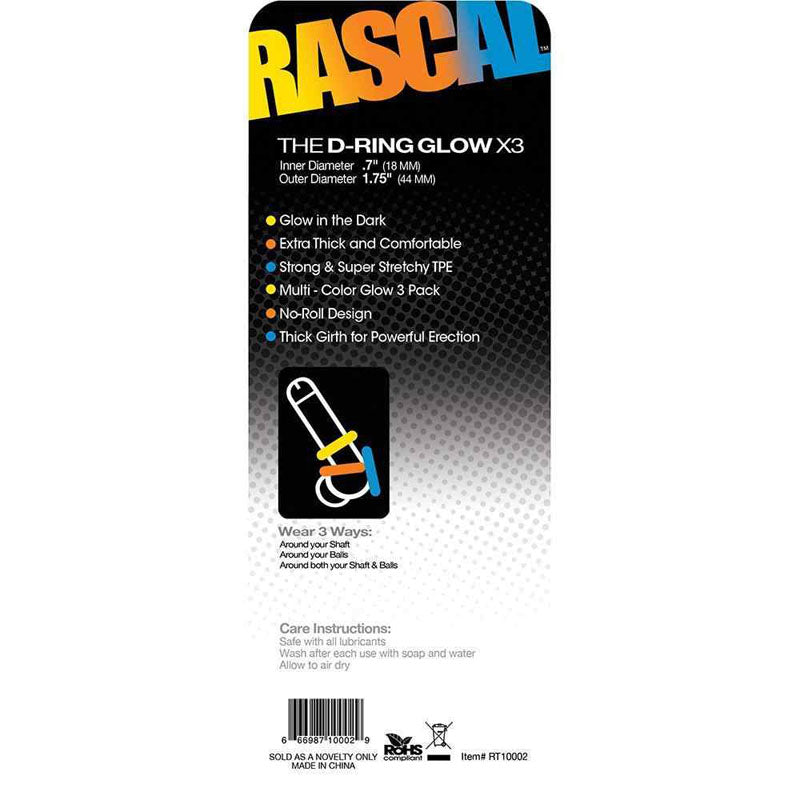 Rascal The D-Ring Glow X3