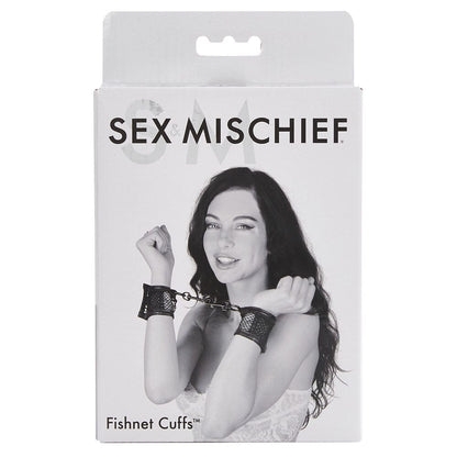 Sex & Mischief Fishnet Cuffs