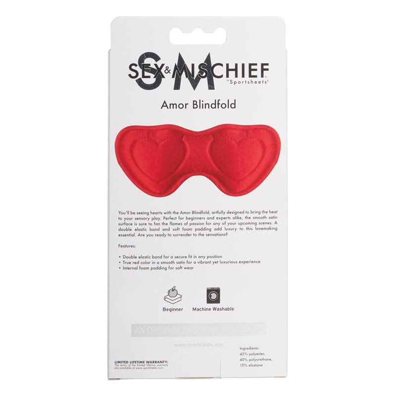 Sex & Mischief Amor Blindfold