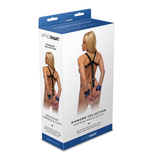 WhipSmart Diamond Wristraint Harness & Cuffs -